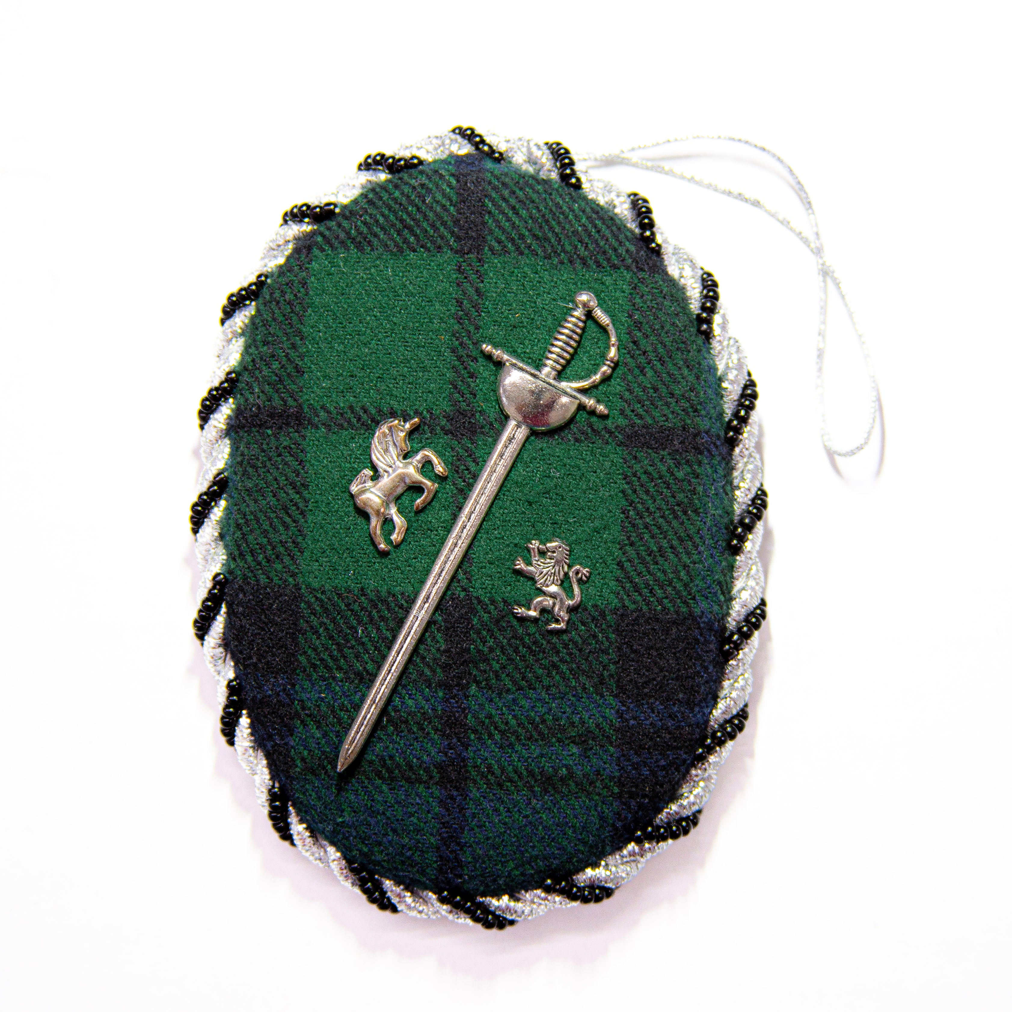 Sword & Plaid Ornament
